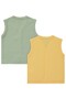 Basic 2-Piece Set 3-12 Months Vest - Green - 5
