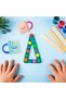 Popsicle Sticks, 4.5 Inches, 100 Pieces, Wooden Craft Sticks for Ice Cream, Lollipop, Waxing, Resin Stirring, Kids Art Supplies - 7