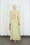 Ruffle Lace Modal Lined Tulle Dress Green Hnt8618 - 6