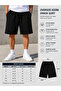 3-Pack Men's Shorts (Black-Grey-Navy Blue) Summer Shorts Comfortable and Anti-Sweat - 3