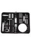 Premium 13-Piece Manicure and Pedicure Care Set for Men |   Stainless Steel |   Stylish Leather Carrying Bag |   Travel and Daily Use - 7