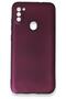Compatible Case for Samsung Galaxy M11 Soft Colorful Flexible Premium Rubber Silicone - Plum