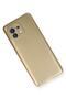 Compatible Case for Xiaomi Mi 11 Soft Colorful Flexible Premium Rubber Silicone - Gold - 3