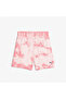 شورت وردي للأطفال من Essentials Relaxed Tie-Dye - 4