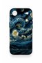 iPhone 17 Air Compatible Starry Night Pattern Silicone Case - 2