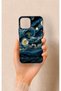 iPhone 12-12Pro Compatible Starry Night Pattern Silicone Case