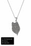 316L Stainless Steel Wolf Head Figured Men's / Women's Medallion Necklace - Does Not Tarnish