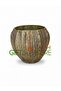 وعاء زهور معدني مزخرف متوسط الحجم 23.5 × 25 سم - 4