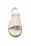Women's Flat Sole Stone-Detail Slingback Flip-Flop Sandals - 4