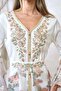 Off White Moroccan Kaftan – ELM M 666 - 7