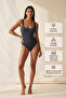 Women's Swimsuit Special for Menstrual Period Super Absorbent Quick Drying Strappy Swimming Suit - 2