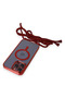 Aconcept iPhone 14 Pro Case Divo Strap Magsafe Cover (111331) - Red - 5