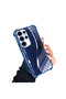 Samsung Galaxy S23 Ultra Compatible Transparent Back Four-Corner Reinforced Impact Protection Silicone Case - 2