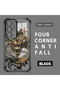 Samsung Galaxy S22 Ultra Compatible Transparent Back Four Corners Reinforced Impact Protection Silicone Case