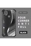 Realme C21 Compatible Transparent Back Panel Four-Corner Reinforced Impact Protection Glossy Edge Silicone Case