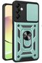 Aconcept Galaxy S24 Fe Pars Lens Ringed Silicone (100403) - Green