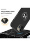 Aconcept iPhone 13 Pro Max Case Elite Ringed Cover (175811) - Black - 6