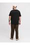 Men's Black Jjelogo Tee Ss O-Neck 2 Col Ss26 Sn Pls Large Size T-Shirt - 4