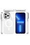 حافظة ACONCEPT لهاتف iPhone 12 Pro Max من السيليكون المغناطيسي (211432) - شفافة - 3