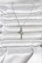 316L Steel Chain Silver Color Sword Model Women's Necklace - 2