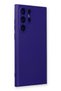 Aconcept Galaxy S22 Ultra Case Nano Inside Velvet Silicone (15349) - Purple - 2