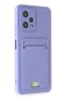 Aconcept Redmi Note 12 4g Case Kelvin Silicone with Business Card Holder (20216) - Lilac - 2