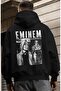 Eminem Rapper Singer Back Printed Unisex Oversize Premium Hoodie