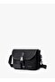 Durable Sling Bag Anti-Theft Water Repellent Durable Stylish Shoulder Bag with Multiple Compartments for Casual/ Daily/ Travel, KB00827, Black