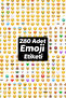 280 Pieces Emoji Sticker Set (26mm) - Emotion and Facial Expression Stickers |   Office & Student & Teacher Project & Agenda Sticker