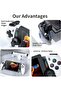 M28 Handheld Game Console - 7.1-Inch IPS Portable Retro Gaming Console with Linux System, 4000mAh Rechargeable Battery, RGB Lighting, Kickstand & Multi-Platform Game Emulator - 2