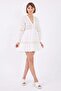Embroidery Detailed Mini Dress - 2