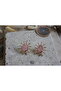 Vintage Sunbeam Earrings / Pink - 3