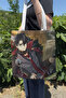 Wriothesley Genshin Impact V3 Double-Sided Canvas Print Tote Bag Anime Bag