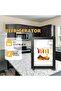 29L Mini Refrigerator with Direct Cooling, 55W Power, Compact Beverage & Food Fridge for Home Office - 5