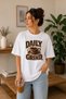 Premium Daily Grind Coffee Printed Oversize Unisex T-Shirt 100% Cotton White Coffee Lover Streetwear T-Shirt - 3