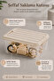 3-Piece Elora Storage Box - 800ml Lockable Lid Jewelry Makeup Organizer Closet Organizer Beige - 3