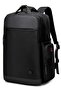 Casual Lightweight School Laptop Bag Water Resistant College Travel Backpack for Men and Women GB00397 Black