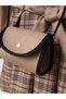 Girl's Vintage Dress with Plaid Pattern Bag - 4