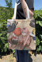 Bocc Hi the Rock! V2 Summer and Winter Double-Sided Canvas Print Tote Bag Anime Bag