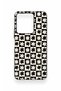 Vivo Y35 Compatible Flower Motif Checkered Pattern Silicone Case - 2