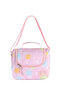 Girl's Pink 3-Piece School Bag Set with Accessories - Backpack, Lunch Bag, Pencil Case - 7