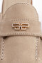 Roxana Beige Stone Detailed Wedge Heeled Women's Slippers - 5