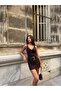 Women's Wide Belt Detailed Skirt with Inner Shorts - 4