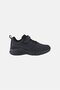 Kids Girls Velcro Closure Shoes, Black - 3