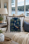 Fringed Cushion Cover 43*43 cm - Gray Palm Royale