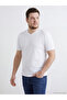 Original V-Neck Combed Cotton Men's T-Shirt - 5