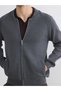 Trendlucky Standard Fit College Collar Men's Knitwear Cardigan with a Difference - 3