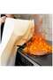 Emergency Fire Blanket, Fiberglass Fire Suppression Fireproof Blanket with Double-Sided Silicone Coating for Home, Kitchen, Fireplace, Grill, Car, Office, Warehouse (WHITE, 1.8 X 1.8 METER) - 5