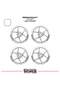Yamaha Xmax Wheel Rim Strip – Half Rim Cover & Xmax Lettering Sticker Set - 2