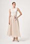 Women's Helena Skirt Beige 31422 - 2